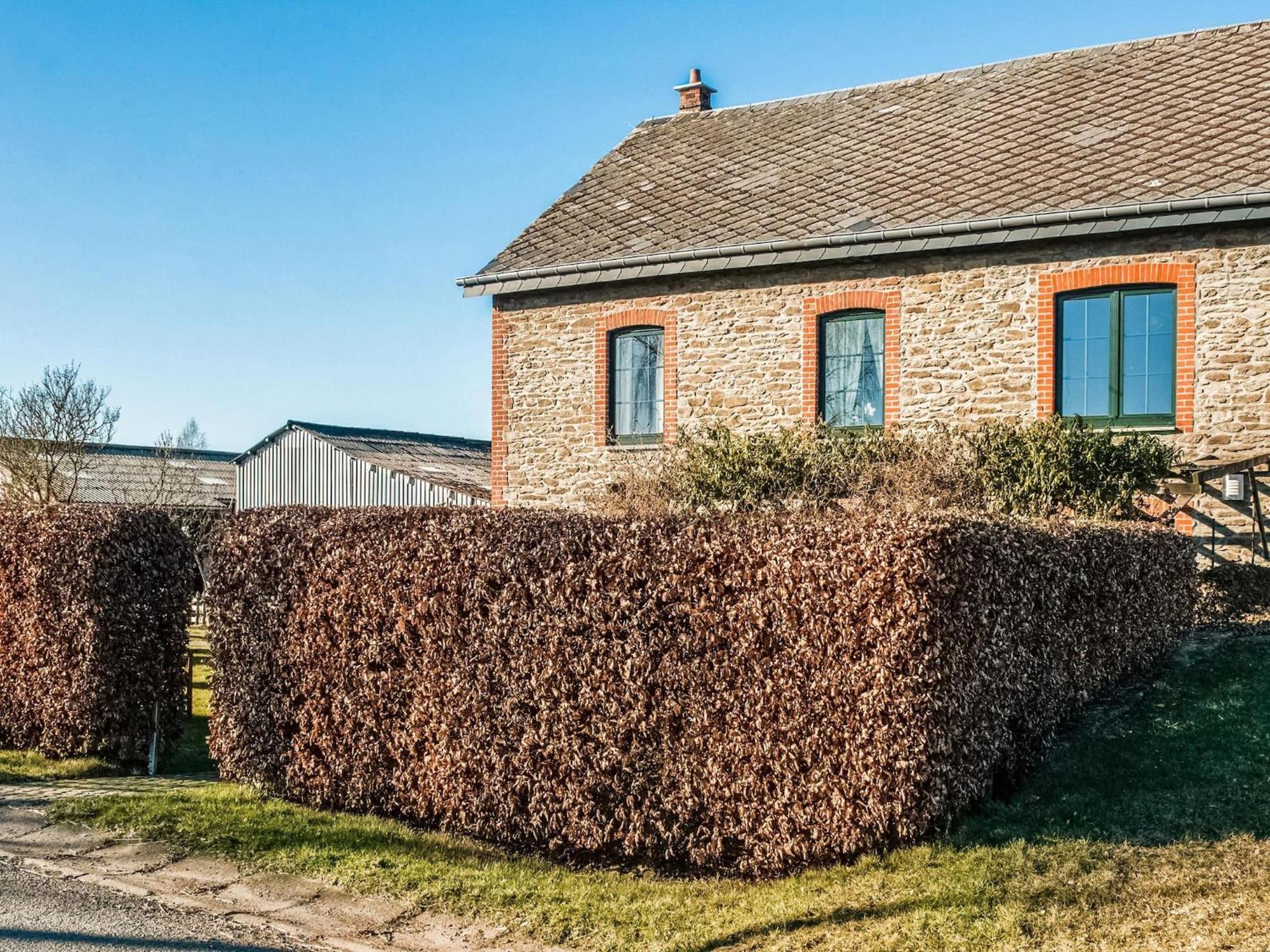 Pretty Farmhouse In Houffalize With Courtyard Eksteriør bilde