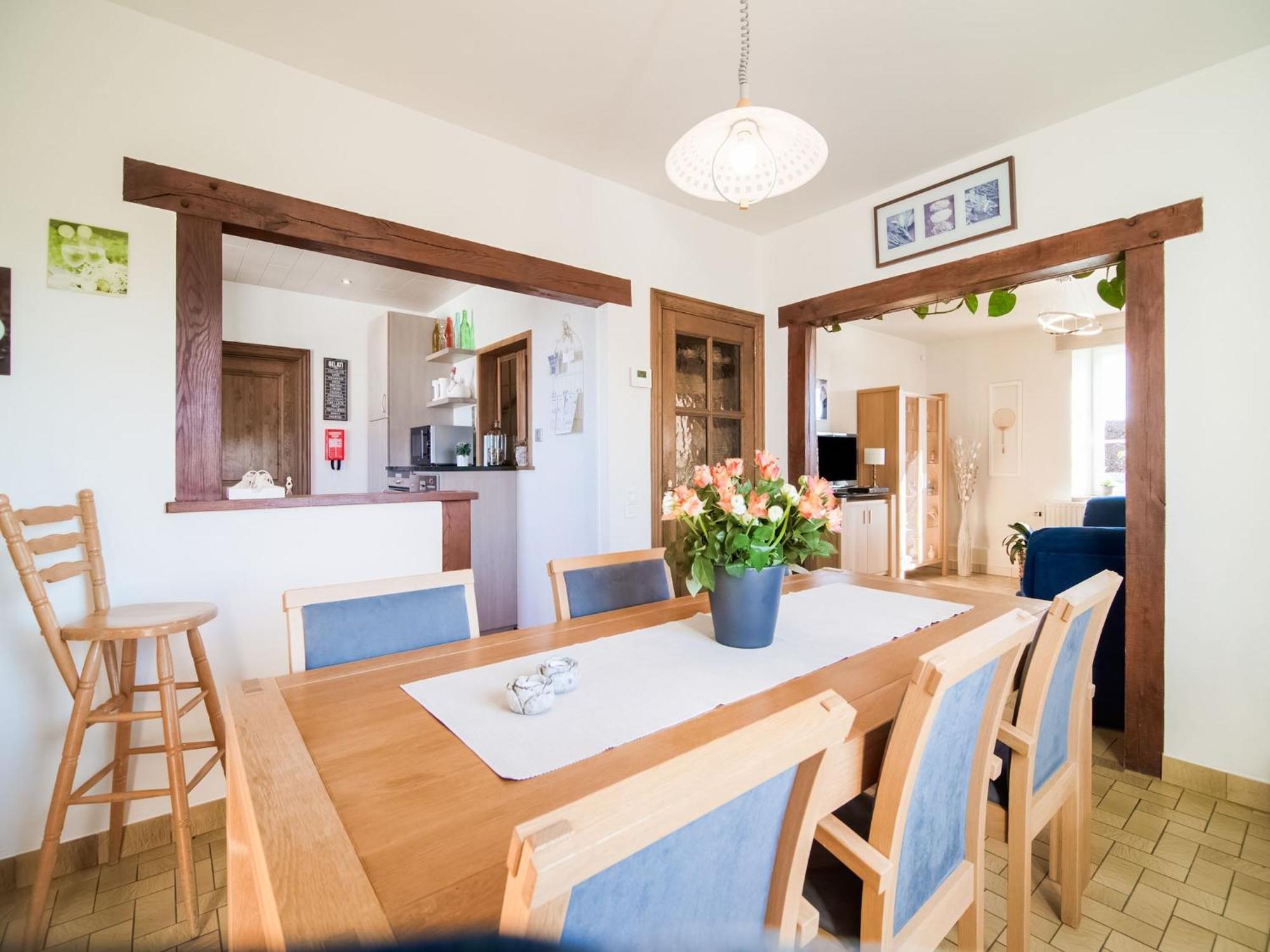 Pretty Farmhouse In Houffalize With Courtyard Eksteriør bilde